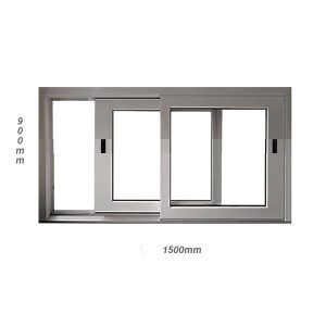 HS 159 Horizontal Sliding Aluminium Window