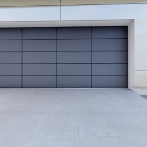Double Aluminium Frameless Cladding Garage door W 4880mm X H 2135mm